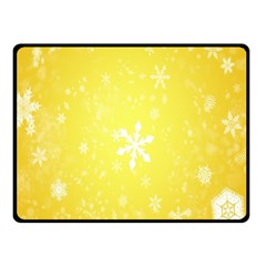 Snowflakes The Background Snow Fleece Blanket (small) by Wegoenart