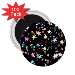 Wallpaper Star Advent Christmas 2 25  Magnets (100 Pack)  by Wegoenart