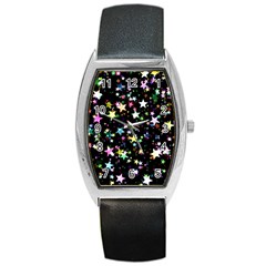 Wallpaper Star Advent Christmas Barrel Style Metal Watch by Wegoenart