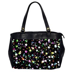 Wallpaper Star Advent Christmas Oversize Office Handbag (2 Sides) by Wegoenart