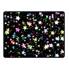 Wallpaper Star Advent Christmas Fleece Blanket (small) by Wegoenart