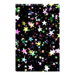 Wallpaper Star Advent Christmas Shower Curtain 48  X 72  (small)  by Wegoenart