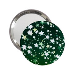 Christmas Star Advent Background 2 25  Handbag Mirrors by Wegoenart