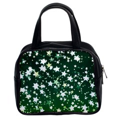 Christmas Star Advent Background Classic Handbag (two Sides) by Wegoenart