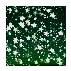 Christmas Star Advent Background Face Towel