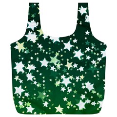 Christmas Star Advent Background Full Print Recycle Bag (xl) by Wegoenart