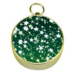 Christmas Star Advent Background Gold Compasses Front