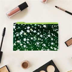 Christmas Star Advent Background Cosmetic Bag (xs) by Wegoenart