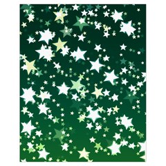 Christmas Star Advent Background Drawstring Bag (small) by Wegoenart