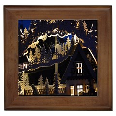 Christmas Advent Candle Arches Framed Tiles