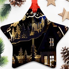 Christmas Advent Candle Arches Ornament (Star)