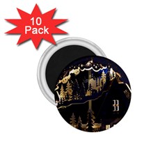 Christmas Advent Candle Arches 1.75  Magnets (10 pack) 