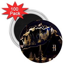 Christmas Advent Candle Arches 2.25  Magnets (100 pack) 