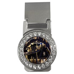 Christmas Advent Candle Arches Money Clips (CZ) 