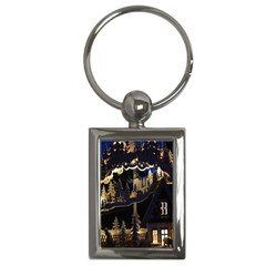 Christmas Advent Candle Arches Key Chains (Rectangle) 