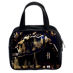 Christmas Advent Candle Arches Classic Handbag (Two Sides)