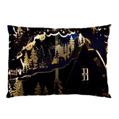 Christmas Advent Candle Arches Pillow Case by Wegoenart