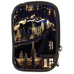 Christmas Advent Candle Arches Compact Camera Leather Case