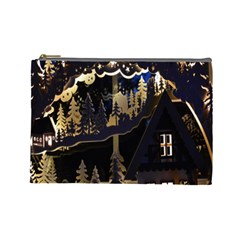 Christmas Advent Candle Arches Cosmetic Bag (Large)