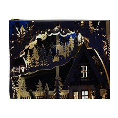 Christmas Advent Candle Arches Cosmetic Bag (XL)