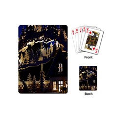 Christmas Advent Candle Arches Playing Cards (mini) by Wegoenart