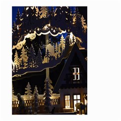 Christmas Advent Candle Arches Small Garden Flag (Two Sides)