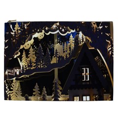 Christmas Advent Candle Arches Cosmetic Bag (XXL)