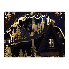 Christmas Advent Candle Arches Double Sided Flano Blanket (Mini) 