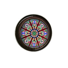 Church Window Window Rosette Hat Clip Ball Marker by Wegoenart