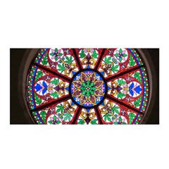 Church Window Window Rosette Satin Wrap by Wegoenart