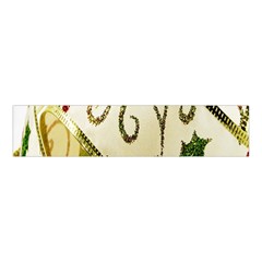 Christmas Ribbon Background Velvet Scrunchie by Wegoenart