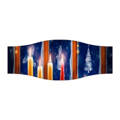 Christmas Lighting Candles Stretchable Headband by Wegoenart