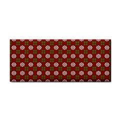 Christmas Paper Wrapping Pattern Hand Towel