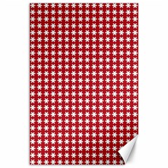 Christmas Paper Wrapping Paper Canvas 24  x 36 