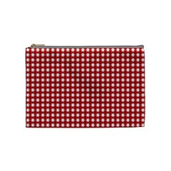 Christmas Paper Wrapping Paper Cosmetic Bag (Medium)