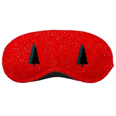 Christmas Time Fir Trees Sleeping Masks by Wegoenart