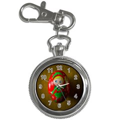 Christmas Wreath Ball Decoration Key Chain Watches by Wegoenart