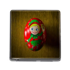 Christmas Wreath Ball Decoration Memory Card Reader (square 5 Slot) by Wegoenart