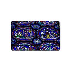 Church Window Canterbury Magnet (name Card) by Wegoenart