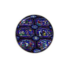 Church Window Canterbury Hat Clip Ball Marker by Wegoenart