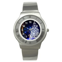 Christmas Card Christmas Atmosphere Stainless Steel Watch by Wegoenart