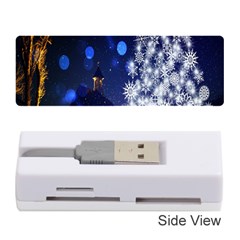 Christmas Card Christmas Atmosphere Memory Card Reader (stick) by Wegoenart