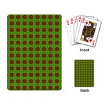 Christmas Paper Wrapping Patterns Playing Cards Single Design Back