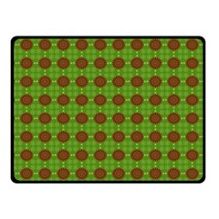 Christmas Paper Wrapping Patterns Fleece Blanket (small) by Wegoenart