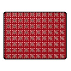 Christmas Paper Pattern Fleece Blanket (small) by Wegoenart