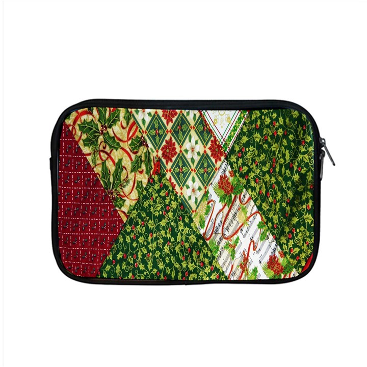 Christmas Quilt Background Apple MacBook Pro 15  Zipper Case