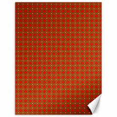 Christmas Paper Wrapping Paper Pattern Canvas 18  X 24  by Wegoenart