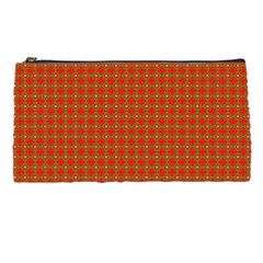 Christmas Paper Wrapping Paper Pattern Pencil Cases by Wegoenart