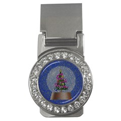 Christmas  Snow Money Clips (cz) 