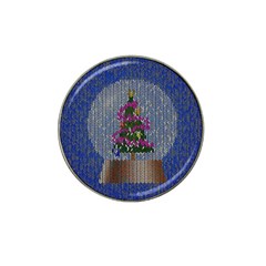 Christmas  Snow Hat Clip Ball Marker (4 pack)